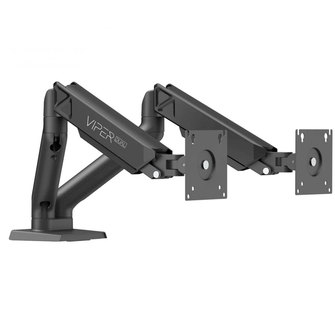 Sades Viper Dual Monitor Arm - Black Sades Viper Dual Monitor Arm - Black